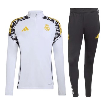 Kid's Real Madrid 1/4 Zip Tracksuit 2025/26 Kid's Real Madrid 1/4 Zip Tracksuit 2025/26
