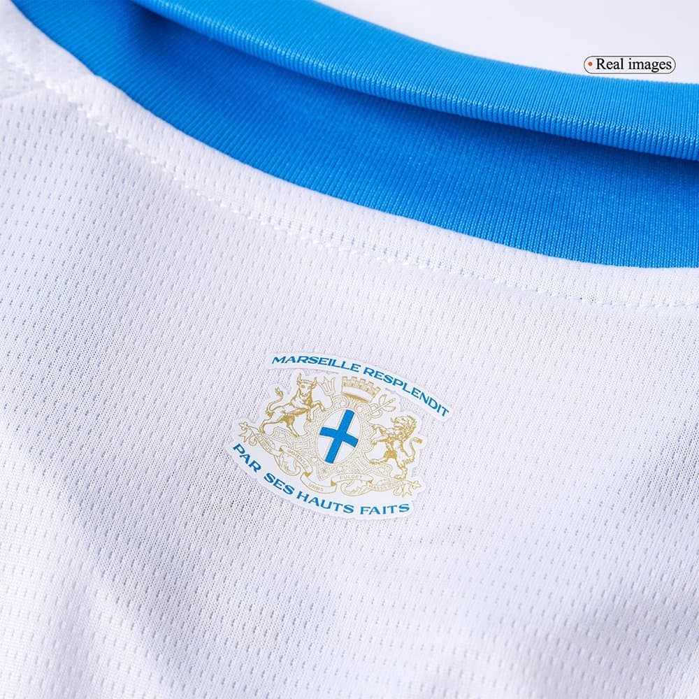 Kid's Marseille Home Soccer Jersey Kit 2025/26