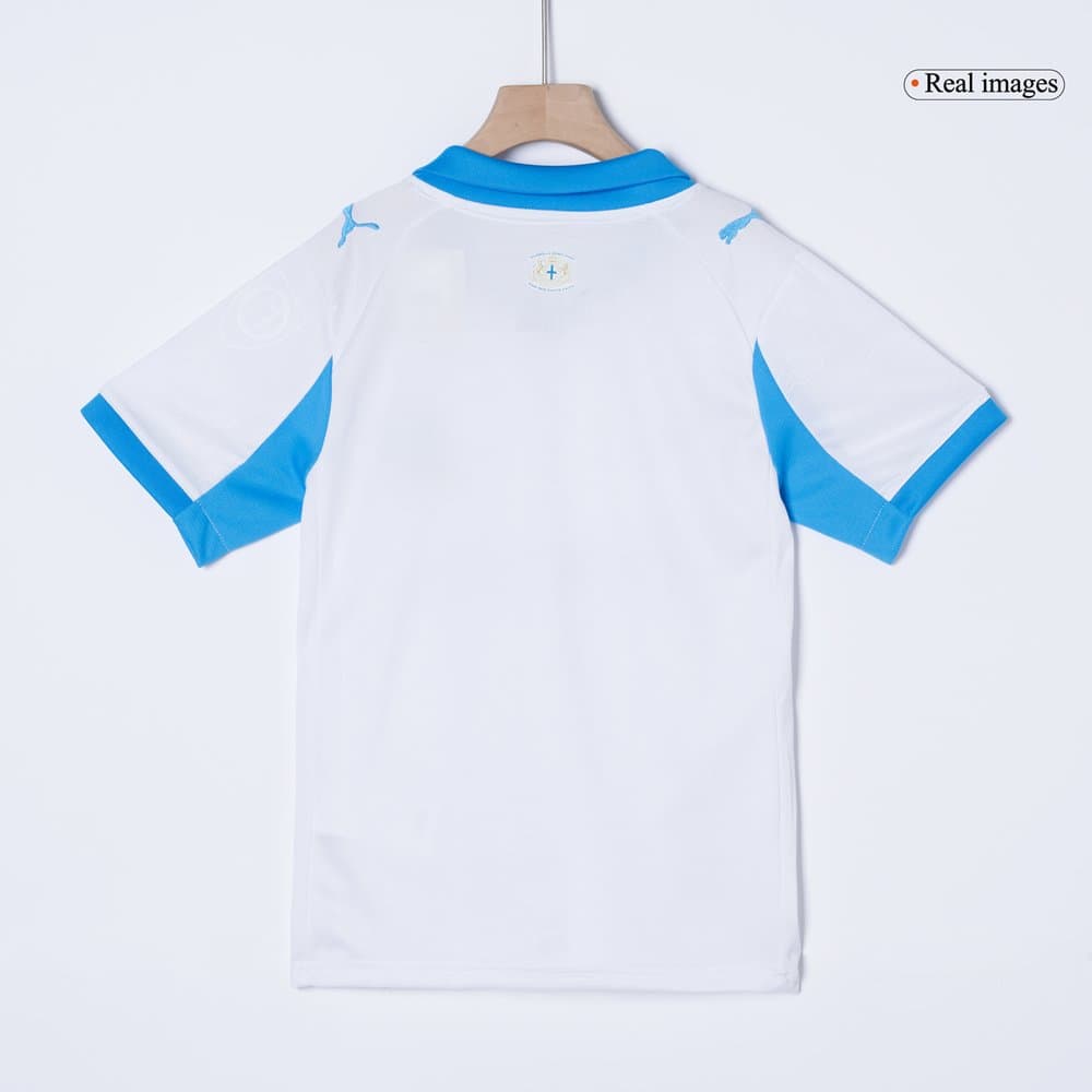 Kid's Marseille Home Soccer Jersey Kit 2025/26