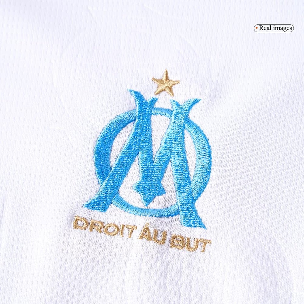 Kid's Marseille Home Soccer Jersey Kit 2025/26