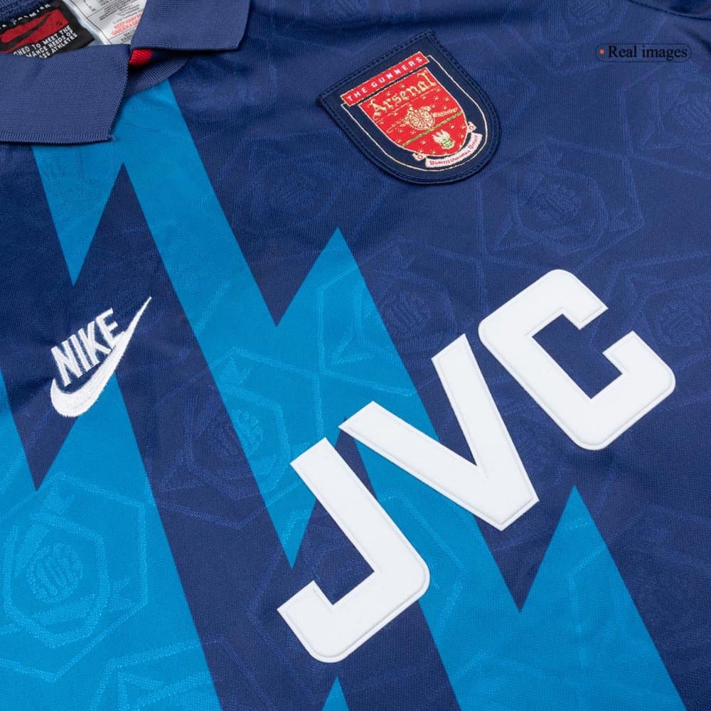 Men's Arsenal Away Retro Soccer Jersey 1995