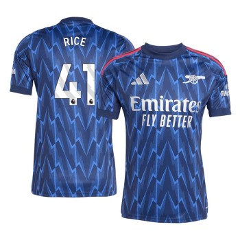 Men's RICE #41 Arsenal Away Replica Soccer Jersey 2025/26 Men's RICE #41 Arsenal Away Replica Soccer Jersey 2025/26