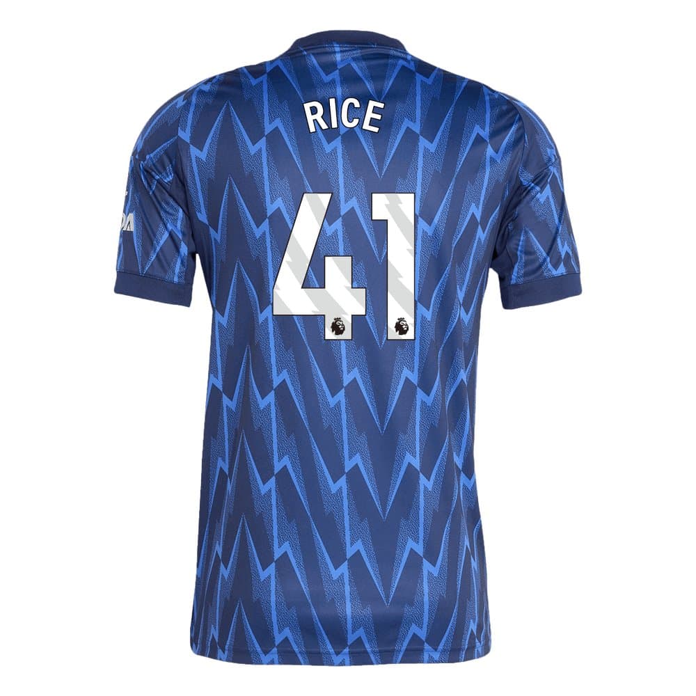 Men's RICE #41 Arsenal Away Replica Soccer Jersey 2025/26 Men's RICE #41 Arsenal Away Replica Soccer Jersey 2025/26