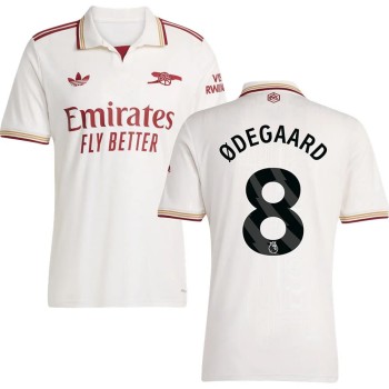 Kid's ØDEGAARD #8 Arsenal Third Stadium Replica Jersey 2025/26