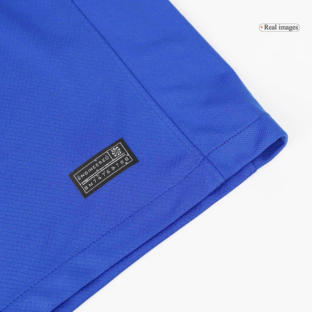 Men's ZAIRE-EMERY #18 France Home Replica Soccer Jersey 2024 Men's ZAIRE-EMERY #18 France Home Replica Soccer Jersey 2024