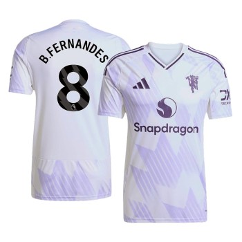 Men's B.FERNANDES #8 Manchester United Away Replica Soccer Jersey 2025/26 Men's B.FERNANDES #8 Manchester United Away Replica Soccer Jersey 2025/26