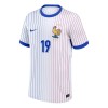 Men's KALULU #19 France Away Replica Soccer Jersey 2024 Men's KALULU #19 France Away Replica Soccer Jersey 2024