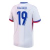 Men's KALULU #19 France Away Replica Soccer Jersey 2024 Men's KALULU #19 France Away Replica Soccer Jersey 2024