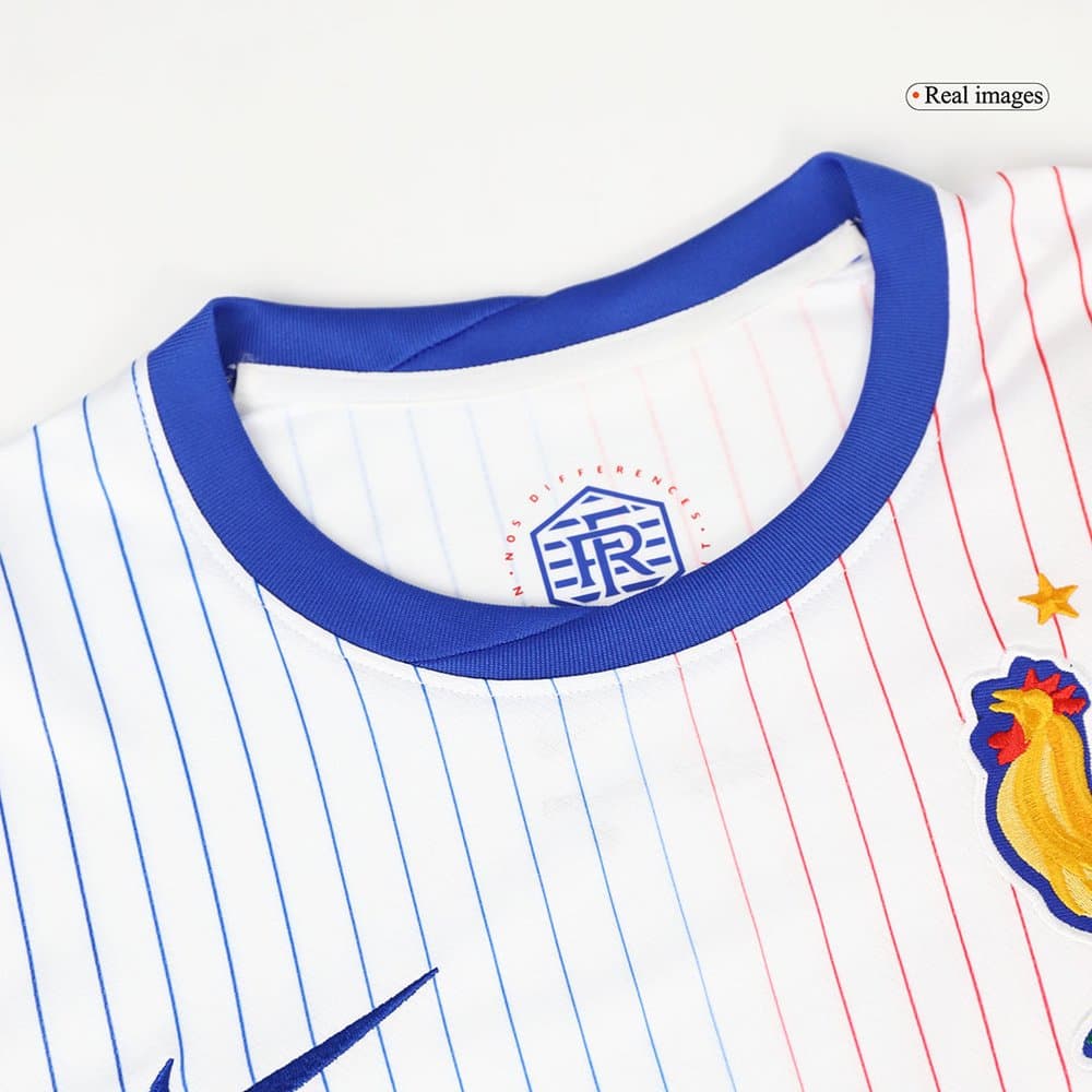 Men's KALULU #19 France Away Replica Soccer Jersey 2024 Men's KALULU #19 France Away Replica Soccer Jersey 2024