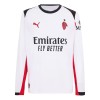Men's AC Milan Away Long Sleeve Jersey 2025/26