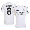 Men's VALVERDE #8 Real Madrid Home Replica Soccer Jersey 2025/26 Men's VALVERDE #8 Real Madrid Home Replica Soccer Jersey 2025/26