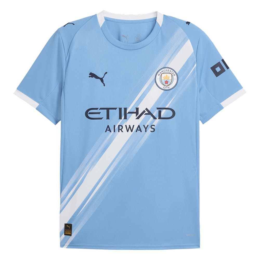 Men's Manchester City Home Replica Soccer Jersey 2025/26 Men's Manchester City Home Replica Soccer Jersey 2025/26