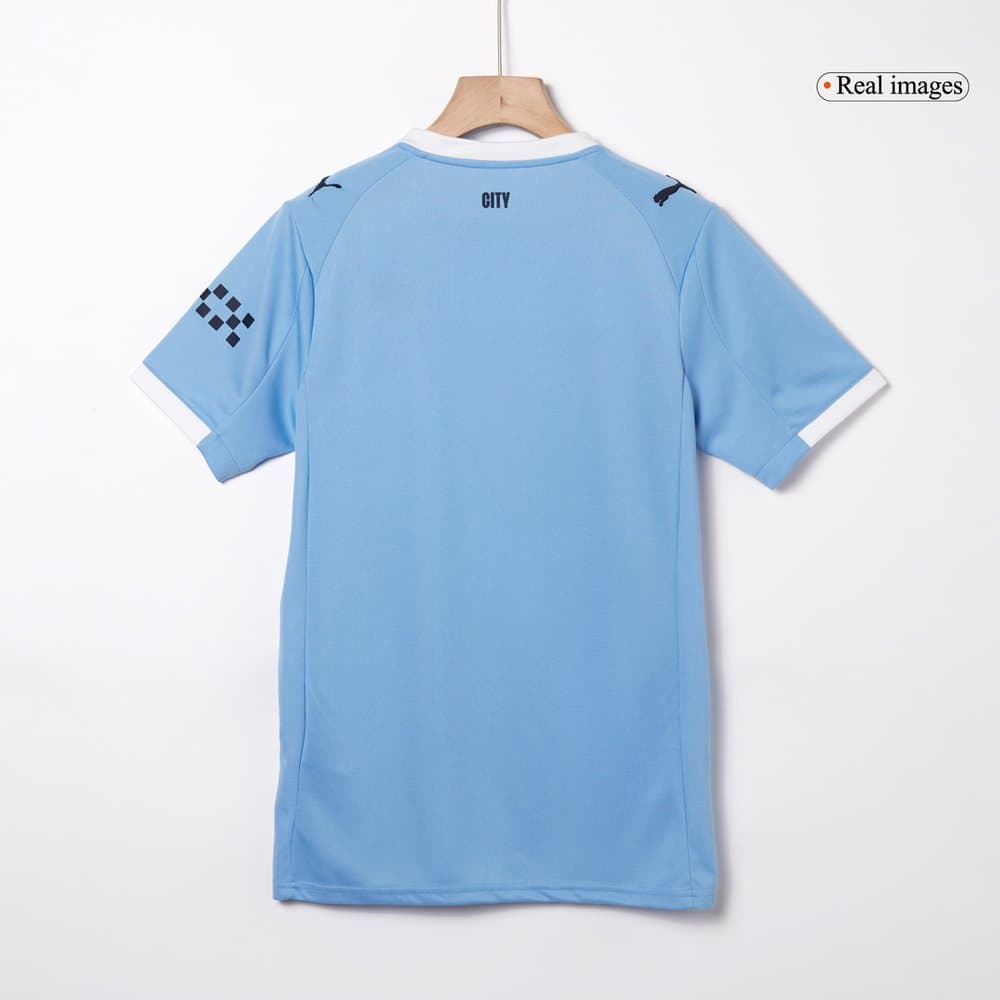 Men's Manchester City Home Replica Soccer Jersey 2025/26 Men's Manchester City Home Replica Soccer Jersey 2025/26
