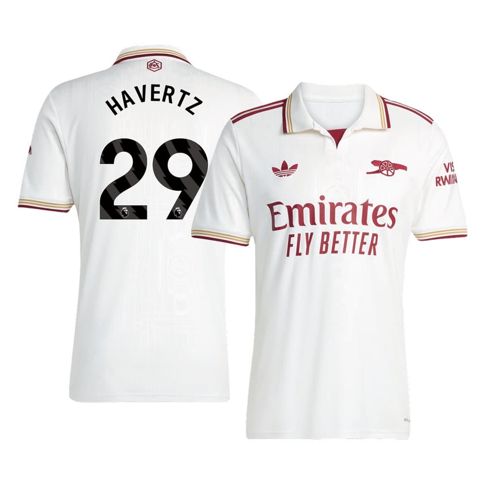 Men's HAVERTZ #29 Arsenal Third Away Replica Soccer Jersey 2025/26 Men's HAVERTZ #29 Arsenal Third Away Replica Soccer Jersey 2025/26