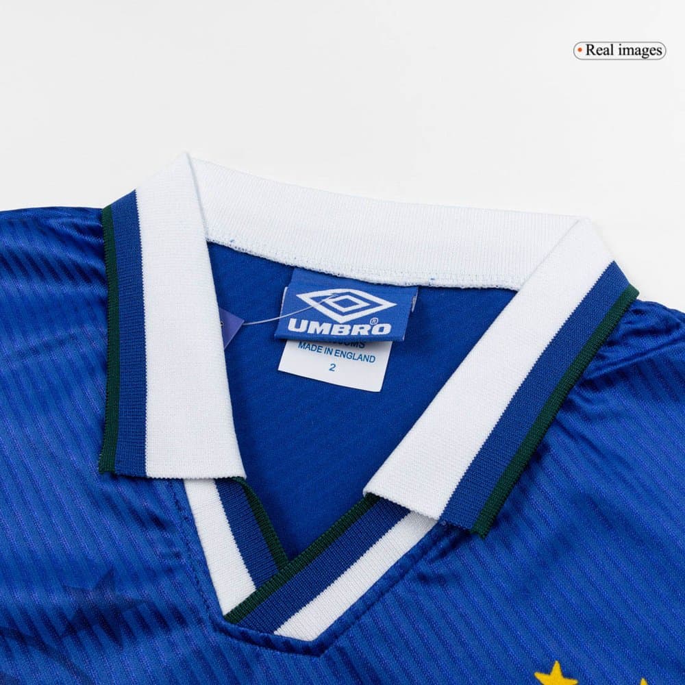 Men's Brazil Away Retro Soccer Jersey 1994/96