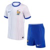 Men's France Away Soccer Jersey Kit(Jersey+Shorts) Euro 2024 Men's France Away Soccer Jersey Kit(Jersey+Shorts) Euro 2024