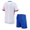 Men's France Away Soccer Jersey Kit(Jersey+Shorts) Euro 2024 Men's France Away Soccer Jersey Kit(Jersey+Shorts) Euro 2024