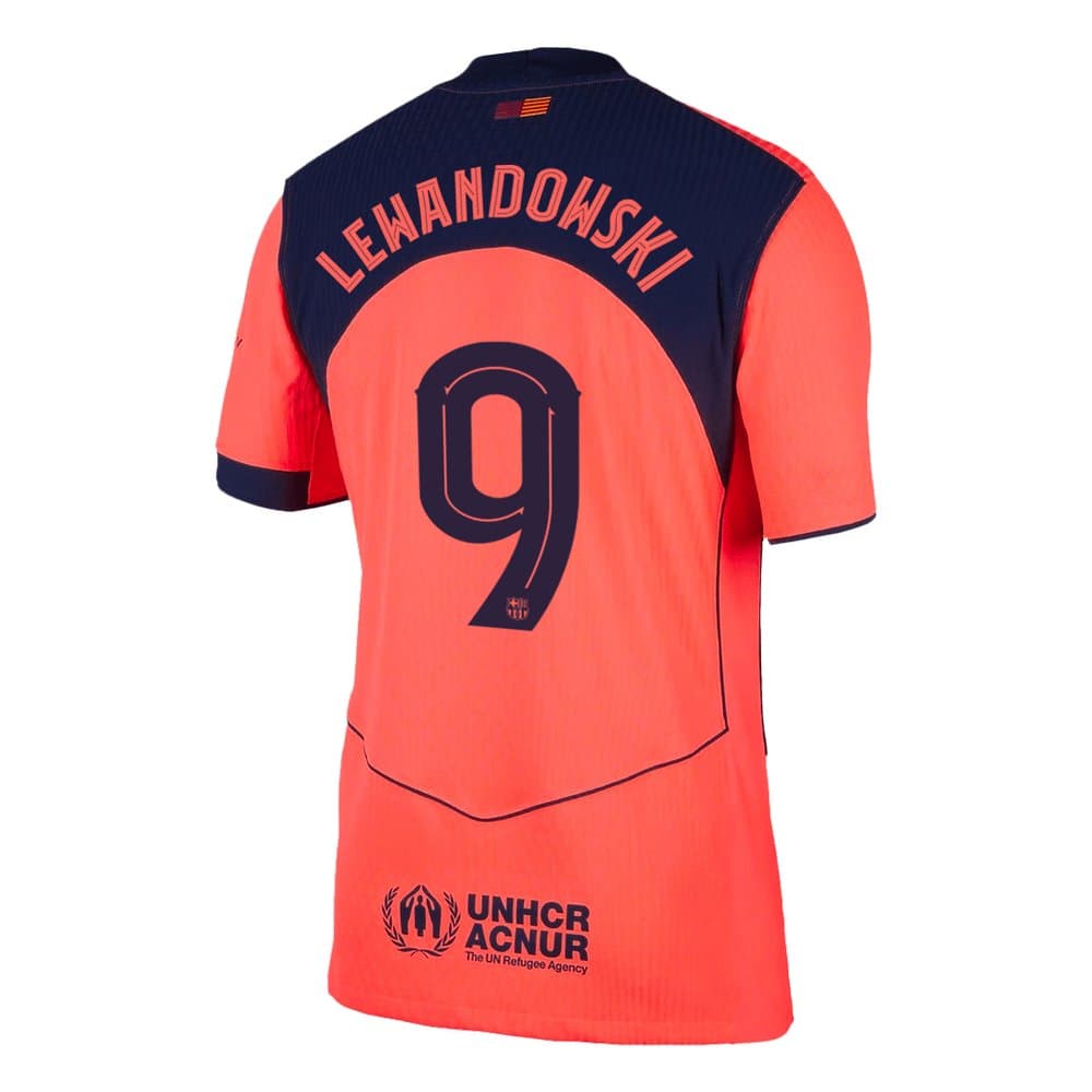 Men's LEWANDOWSKI #9 Barcelona Third Away Authentic Soccer Jersey - UCL 2025/26 Men's LEWANDOWSKI #9 Barcelona Third Away Authentic Soccer Jersey - UCL 2025/26