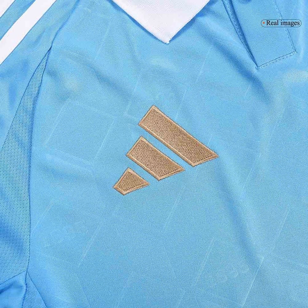 Men's DE BRUYNE #7 Belgium Away Replica Soccer Jersey EURO 2024