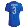 Men's DIMARCO #3 Italy Home Authentic Jersey World Cup 2026