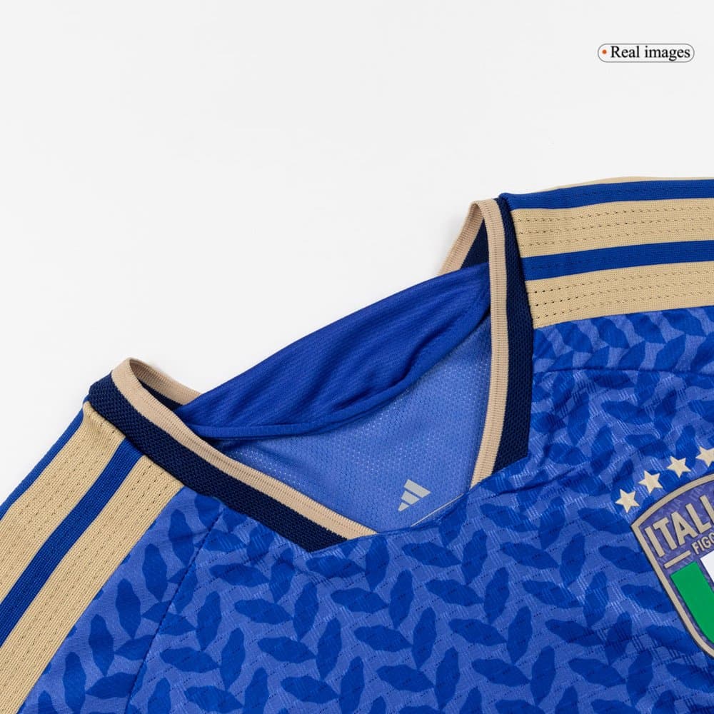 Men's DIMARCO #3 Italy Home Authentic Jersey World Cup 2026