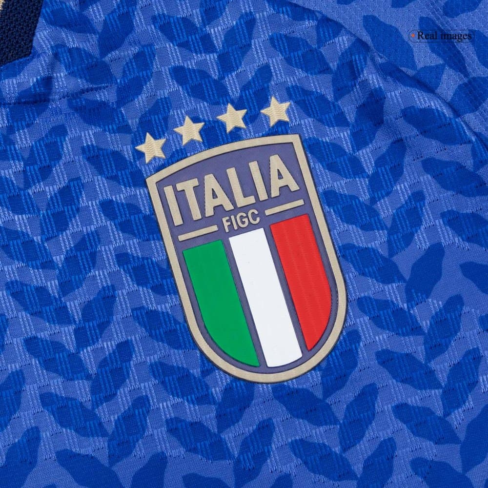 Men's DIMARCO #3 Italy Home Authentic Jersey World Cup 2026