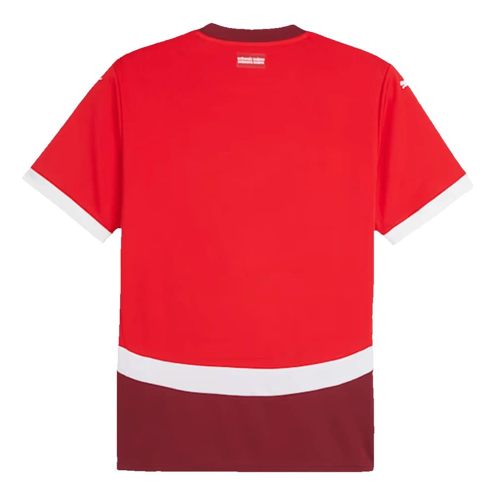 Men's Switzerland Home Replica Soccer Jersey EURO 2024 Men's Switzerland Home Replica Soccer Jersey EURO 2024