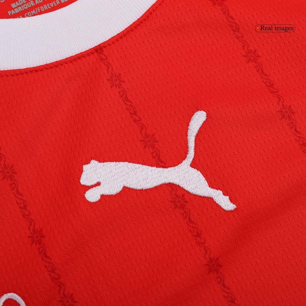 Men's Switzerland Home Replica Soccer Jersey EURO 2024 Men's Switzerland Home Replica Soccer Jersey EURO 2024