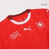 Men's Switzerland Home Replica Soccer Jersey EURO 2024 Men's Switzerland Home Replica Soccer Jersey EURO 2024
