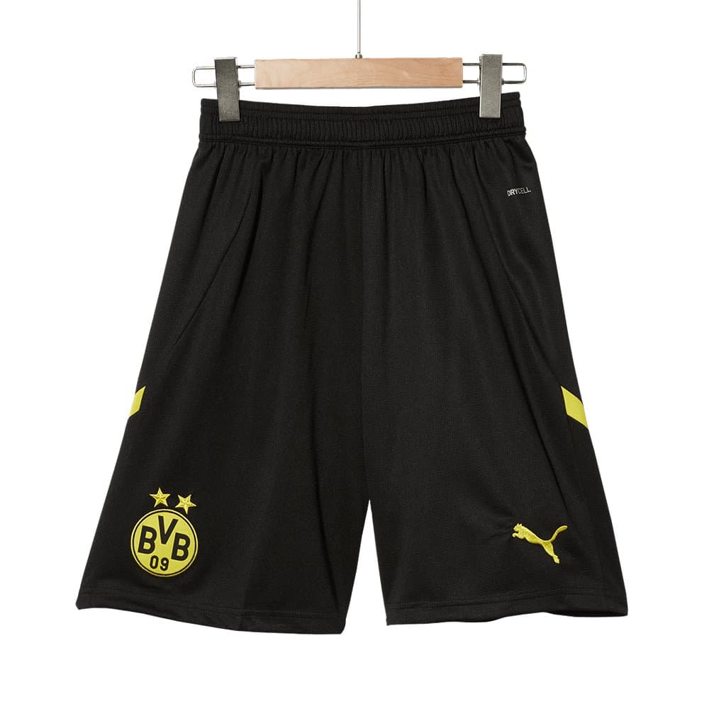 Men's Borussia Dortmund Home Soccer Shorts 2024/25 Men's Borussia Dortmund Home Soccer Shorts 2024/25