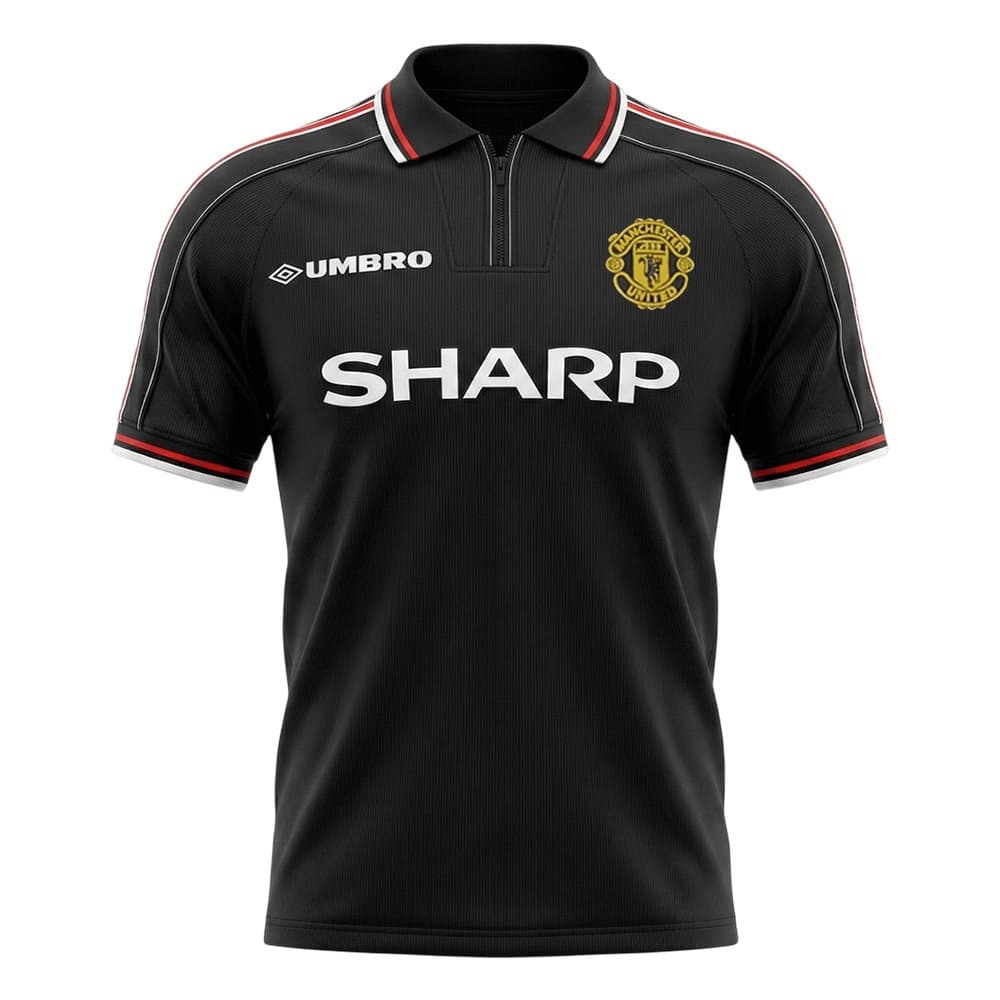 Men's Manchester United Away Retro Soccer Jersey 1998