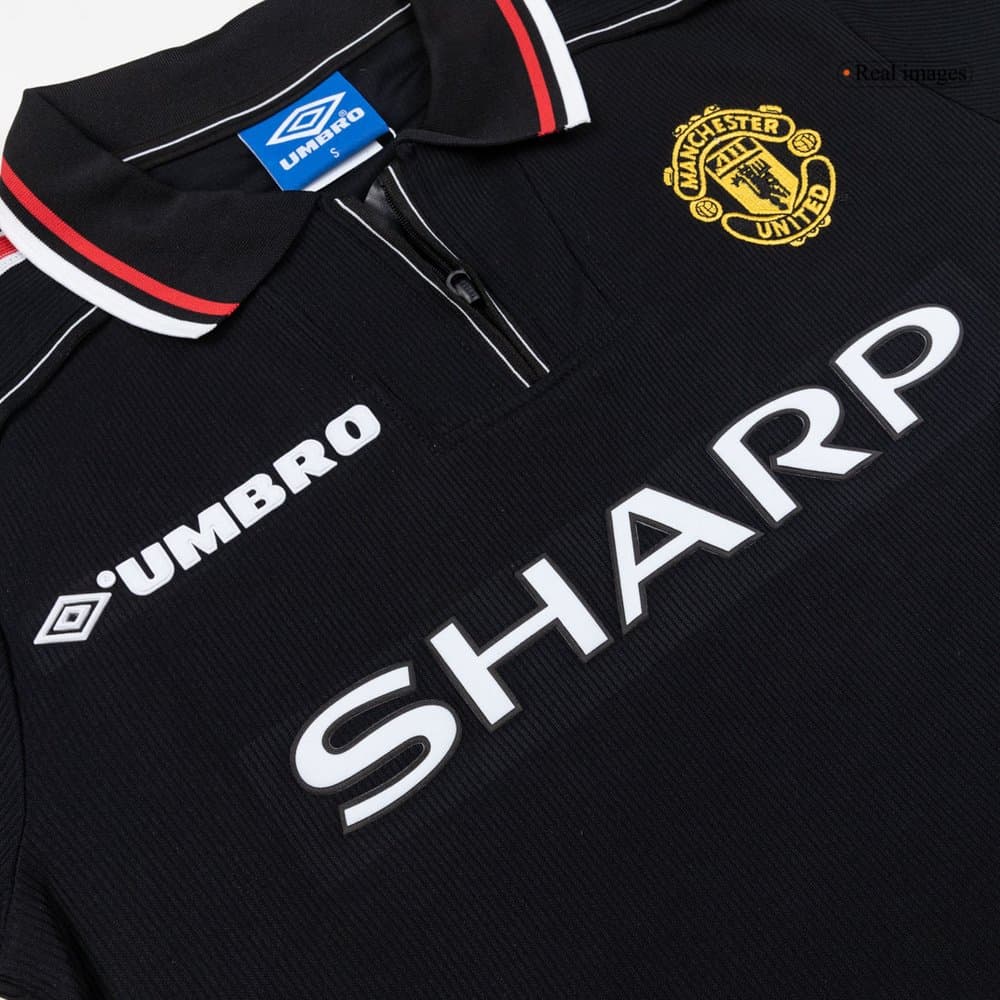 Men's Manchester United Away Retro Soccer Jersey 1998