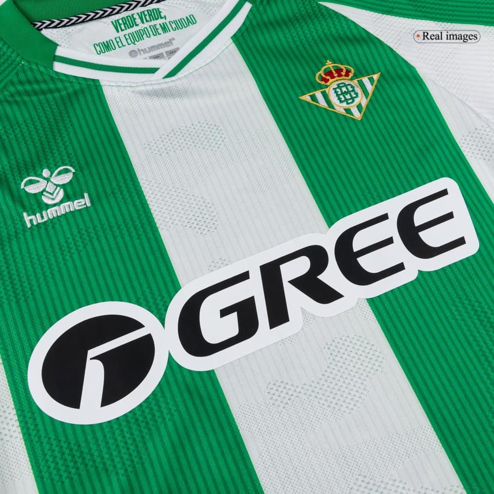 Men's Real Betis Home Replica Soccer Jersey 2025/26 Men's Real Betis Home Replica Soccer Jersey 2025/26