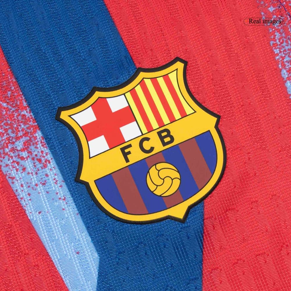 Men's Barcelona Fourth Away Authentic Jersey 2025/26