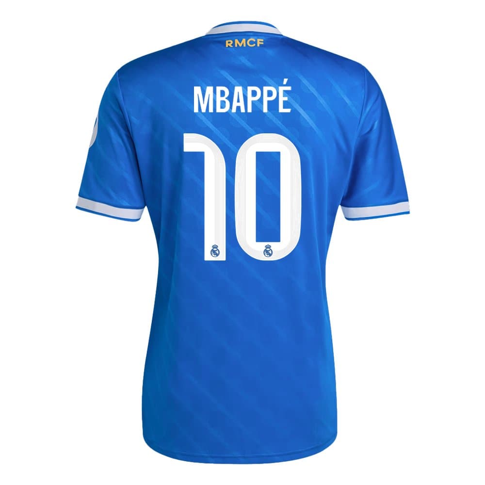 Men's MBAPPÉ #10 Real Madrid Third Away Replica Soccer Jersey 2025/26