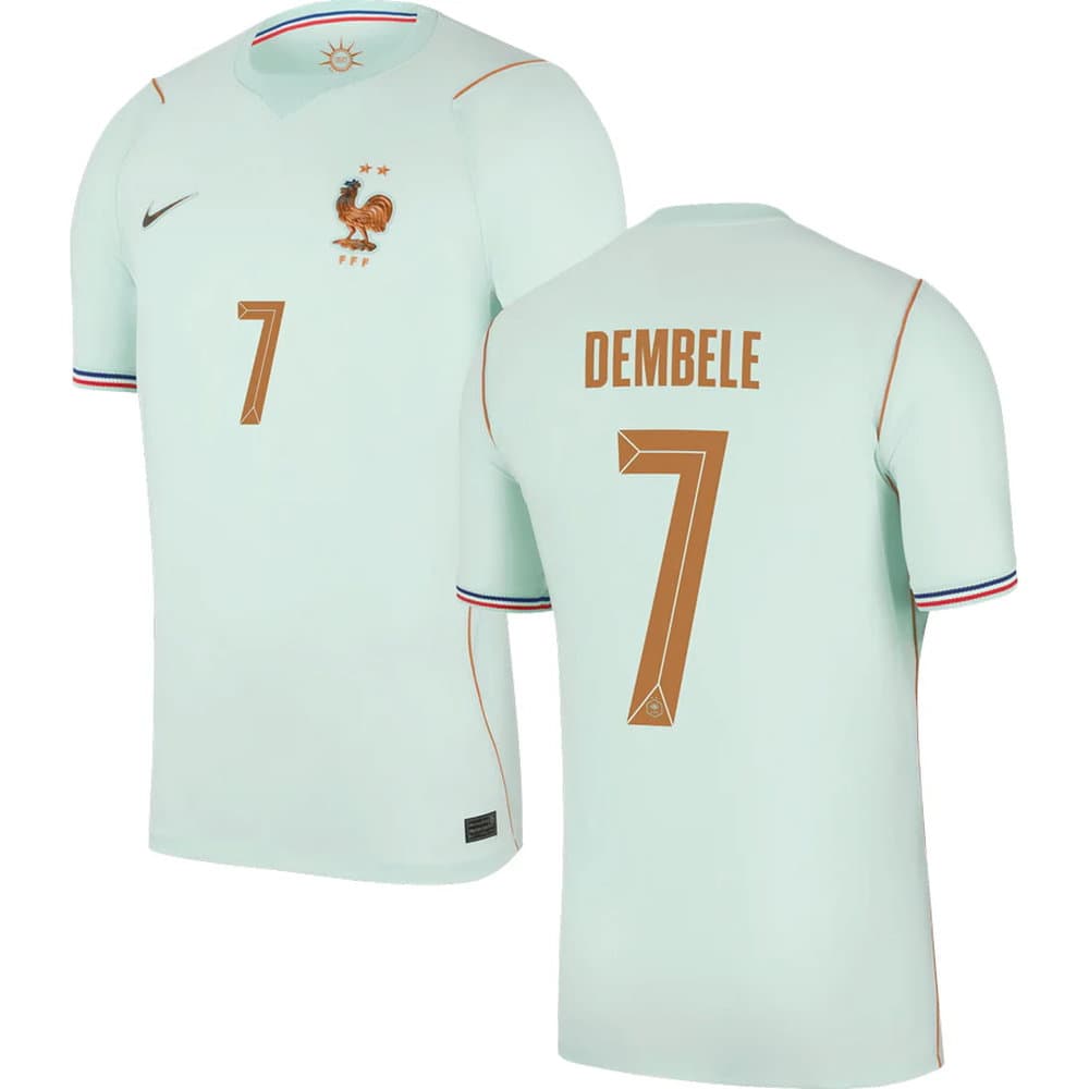 Kid's DEMBELE #7 France Away Replica Jersey World Cup 2026 Kid's DEMBELE #7 France Away Replica Jersey World Cup 2026