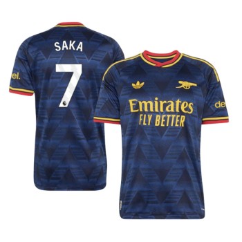 Kid's SAKA #7 Arsenal Away Authentic Jersey 2026/27
