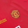 Men's Manchester United Home Long Sleeve Retro Soccer Jersey - UCL 2007/08 Men's Manchester United Home Long Sleeve Retro Soccer Jersey - UCL 2007/08