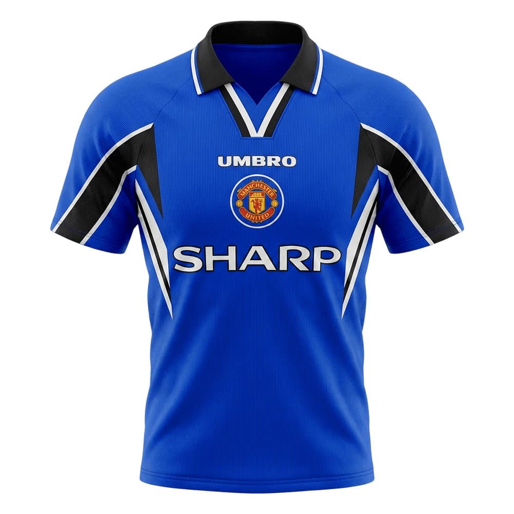 Men's Manchester United Third Away Retro Soccer Jersey 1996/97