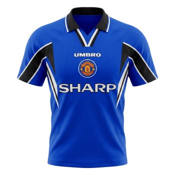 Men's Manchester United Third Away Retro Soccer Jersey 1996/97 Men's Manchester United Third Away Retro Soccer Jersey 1996/97