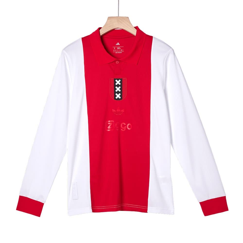 Men's Ajax Long Sleeve Jersey - 125th Anniversary 2024/25 Men's Ajax Long Sleeve Jersey - 125th Anniversary 2024/25