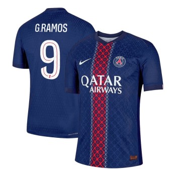 Men's G.RAMOS #9 PSG Home Authentic Jersey 2025/26 Men's G.RAMOS #9 PSG Home Authentic Jersey 2025/26