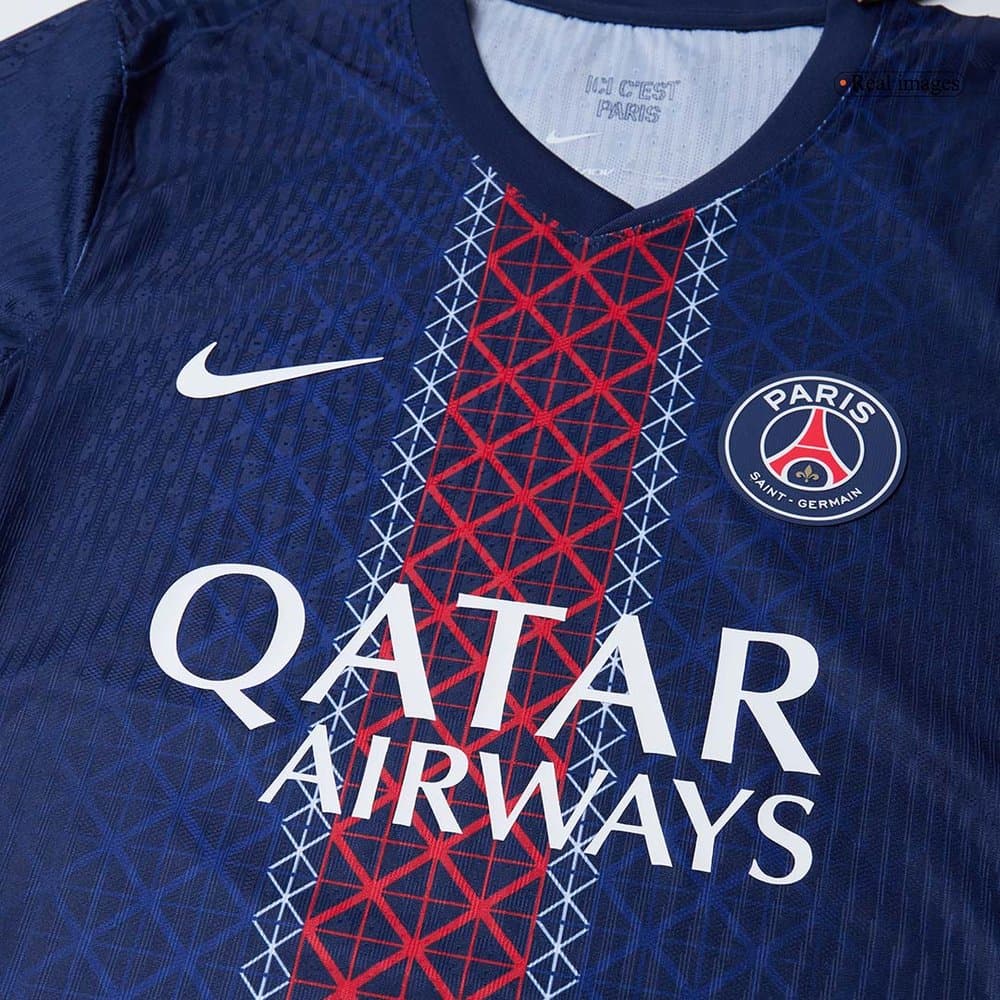 Men's G.RAMOS #9 PSG Home Authentic Jersey 2025/26