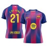 Men's F.DE JONG #21 Barcelona Home Replica Soccer Jersey 2025/26 Men's F.DE JONG #21 Barcelona Home Replica Soccer Jersey 2025/26