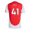 Men's RICE #41 Arsenal Home Authentic Jersey 2024/25 Men's RICE #41 Arsenal Home Authentic Jersey 2024/25