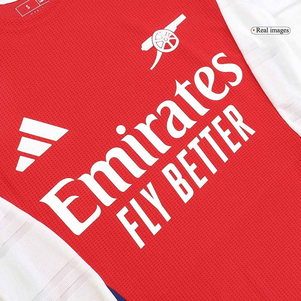 Men's RICE #41 Arsenal Home Authentic Jersey 2024/25 Men's RICE #41 Arsenal Home Authentic Jersey 2024/25