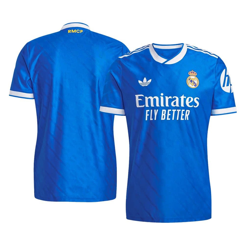 Men's Real Madrid Third Away Authentic Soccer Jersey 2025/26 Men's Real Madrid Third Away Authentic Soccer Jersey 2025/26