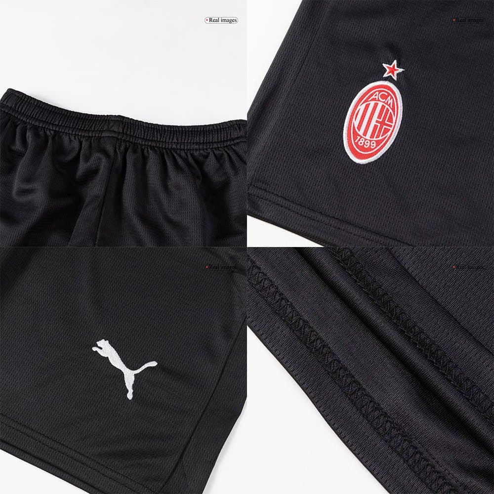 Kid's AC Milan Home Soccer Jersey Kit 2025/26 Kid's AC Milan Home Soccer Jersey Kit 2025/26