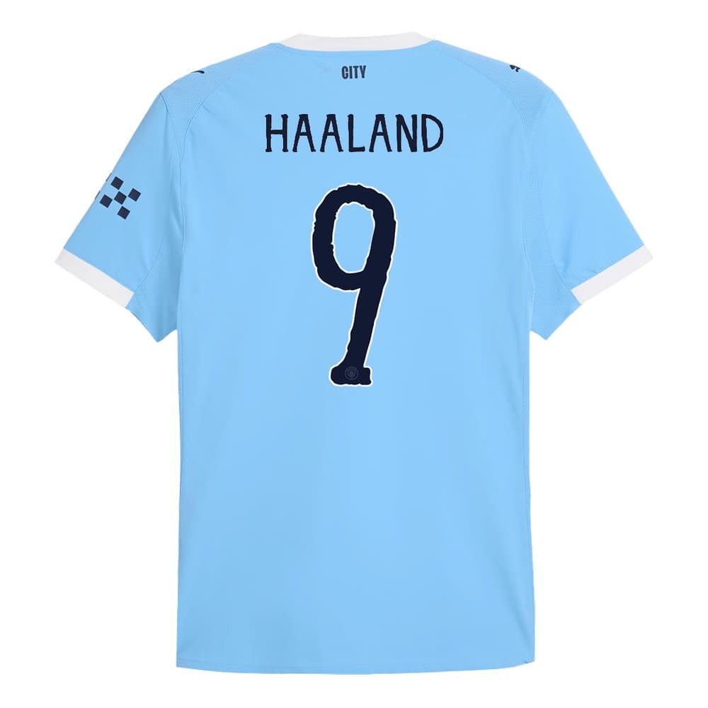 Men's HAALAND #9 Manchester City Home Authentic Jersey World Cup 2025/26 Men's HAALAND #9 Manchester City Home Authentic Jersey World Cup 2025/26
