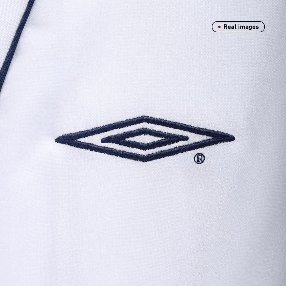 Men's SCHOLES #8 England Home Retro Soccer Jersey 2002